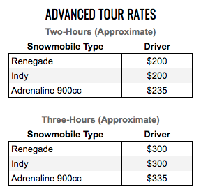 advanced-tour-rates 2019-2020 | High Country Tours